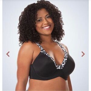 Leading Lady leopard full figure bra 50DD